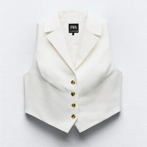 Zara vest top